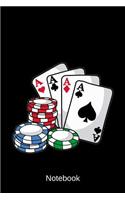 Notebook: Poker Player Personal Organizer