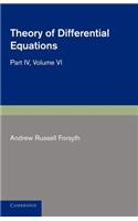 Theory of Differential Equations