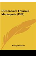 Dictionnaire Francais-Montagnais (1901)