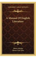 Manual of English Literature