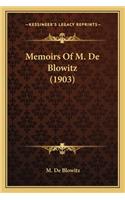 Memoirs Of M. De Blowitz (1903)