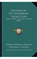 Handbook of Vertebrate Dissection