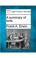 A Summary of Torts.: (English)