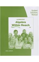 Elementary Algebra Student Solutions Manual
