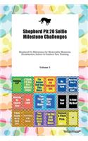 Shepherd Pit 20 Selfie Milestone Challenges Shepherd Pit Milestones for Memorable Moments, Socialization, Indoor & Outdoor Fun, Training Volume 3