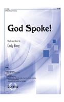 God Spoke!