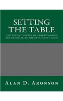 Setting the Table