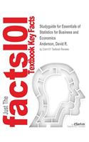 Studyguide for Essentials of Statistics for Business and Economics by Anderson, David R., ISBN 9781305530430: (English)