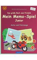 BROCKHAUSEN Bastelbuch Bd. 2 - Das große Buch zum Prickeln - Mein Memo-Spiel Junior: Autos und Fahrzeuge