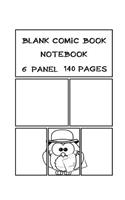 Blank Comic Book Notebook