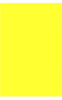Journal Daffodil Yellow Color Simple Plain Daffodil