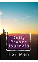 Daily Prayer Journals For Men: Blank Prayer Journal