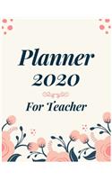 Planner 2020 for teacher