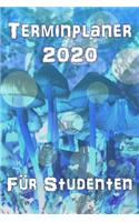 Terminplaner 2020 für Studenten: Planer und Organizer für 2020. Terminkalender, Taschenkalender, Wochenplaner, Jahresplaner, Kalender 2019 - 2020 zum Planen und Organisieren.