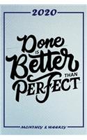 Set My 2020 Goals - Weekly and Monthly Planner