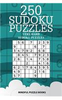 250 Sudoku Puzzles: Very Hard Sudoku Puzzles