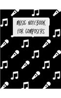 Music Notebook for Composers
