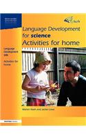 Language Development for Science: Activities for Home