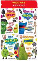 WILD ART 4 BOOK PACK