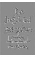 Be Inspired - November (Embossed)