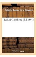 Loi Gombette