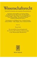 Der personliche Anwendungsbereich des Gesetzes uber befristete Arbeitsvertrage in der Wissenschaft (WissZeitVG)