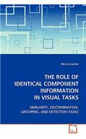 Role of Identical Component Information in Visual Tasks