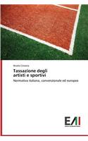 Tassazione degli artisti e sportivi