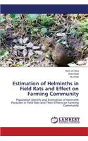Estimation of Helminths in Field Rats and Effect on Farming Community