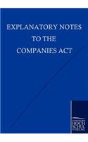 Explanatory Notes to the Companies Act