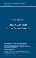 Slowenische Texte aus der Reformationszeit