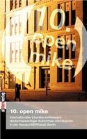 10. open mike: (German)