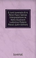 D. Junii Juvenalis Et A. Persii Flacci Satirae Interpretatione Ac Notis Illustravit Ludovicus Pratens Pseud. (Latin Edition)