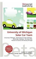 University of Michigan Solar Car Team