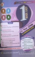 4 In 1 Made Easy (All - In - One ) - For 1st Year GNM Students For KARNATAKA State 2024 As Per New INC Syllabus Revised Updated Edition