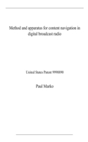 Method and apparatus for content navigation in digital broadcast radio