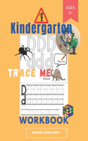 kindergarten Trace me workbook