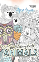 Adult coloring books animals The mindfulness coloring book anti-stress art therapy