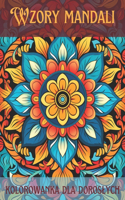 Wzory mandali kolorowanka dla doroslych