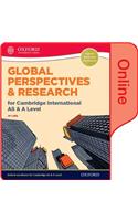 Global Perspectives and Research for Cambridge International as & a Level Online Book
