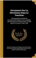 Documents Sur La Révolution Dans Le Vaucluse