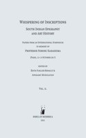 Whispering of Inscriptions: South Indian Epigraphy and Art History: Papers from an International Symposium in memory of Professor Noboru Karashima (Paris, 12-13 October 2017), 