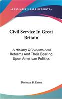 Civil Service In Great Britain