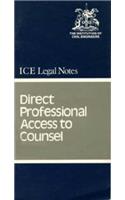 Direct Professional Access to Counsel