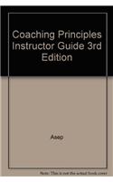 Coaching Principles Instructor Guide 3rd Edition
