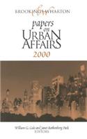 Brookings-Wharton Papers on Urban Affairs: 2000