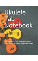 Ukulele Tab Notebook