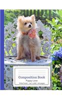 Composition Book Puppy Love Wide Ruled
