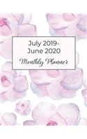 July 2019 - June 2020 Monthly Planner