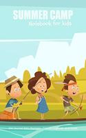 SUMMER CAMP Notebook for kids